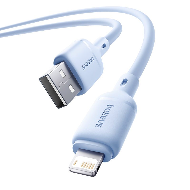 Cáp Sạc BASEUS 2.4a Silky Cho iPhone Kiểm Soát Nhiệt Độ Sạc Truyền Data Cáp Sạc BASEUS 2.4a Silky Cho iPhone Kiểm Soát Nhiệt Độ Sạc Truyền Data - Ảnh 11