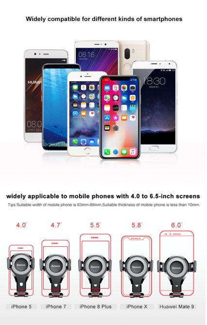 Giá Đỡ Kẹp Điện Thoại Xe Hơi BABSEUS SUYL-XP