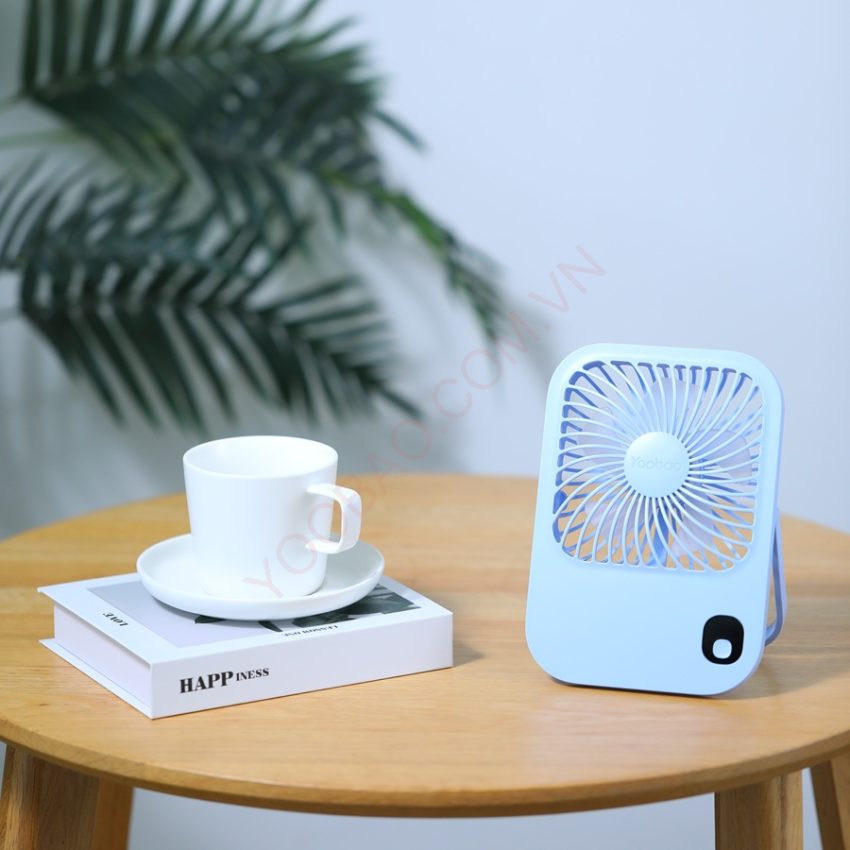 Alternative view of Quạt Mini Tích Điện YOOBAO F01 Plus 10.000mah Thời Gian Sử Dụng 43h