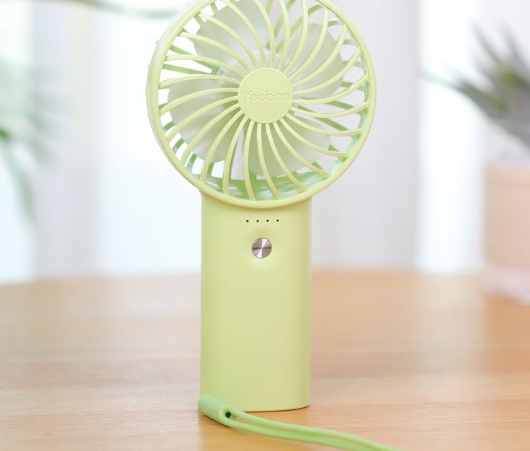 Alternative view of Quạt Tích Điện YOOBAO F3 3000mAh - 6000mAh Cầm Tay Pin Trâu 32h