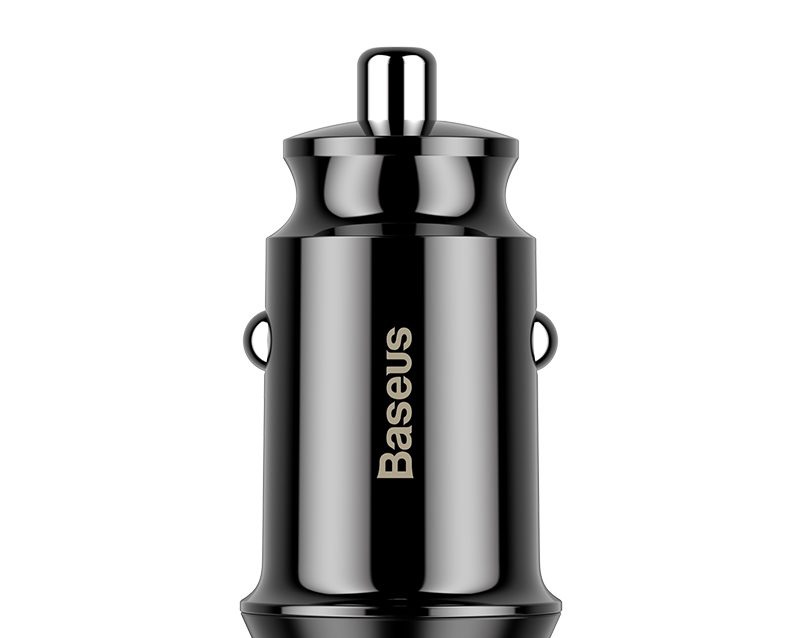 tau sac nhanh 30w baseus ccall ml01 2 cong dual usb 5v 3 1a cho xe hoi O to 3