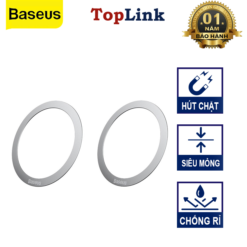 Vòng Kim Loại MagSafe BASEUS Metal Ring Cho Điện Thoại Di Động