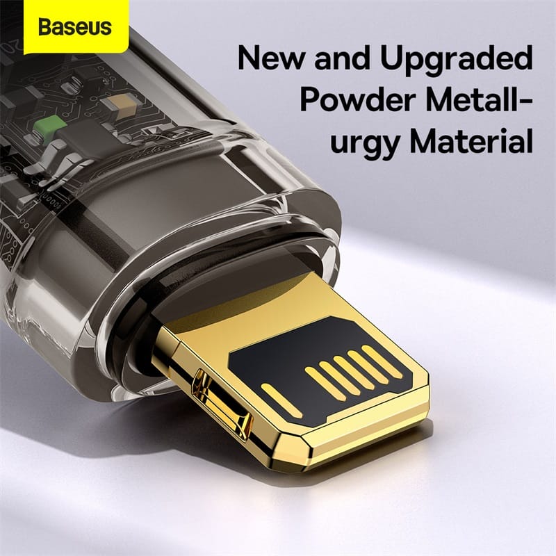 Cáp Sạc Tự Ngắt Baseus 2.4A USB to Lightning Power Off Bảo Vệ Pin Cáp Sạc Tự Ngắt Baseus 2.4A USB to Lightning Power Off Bảo Vệ Pin - Ảnh 6