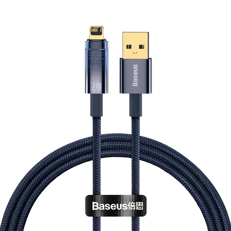 Cáp Sạc Tự Ngắt Baseus 2.4A USB to Lightning Power Off Bảo Vệ Pin Cáp Sạc Tự Ngắt Baseus 2.4A USB to Lightning Power Off Bảo Vệ Pin - Ảnh 16