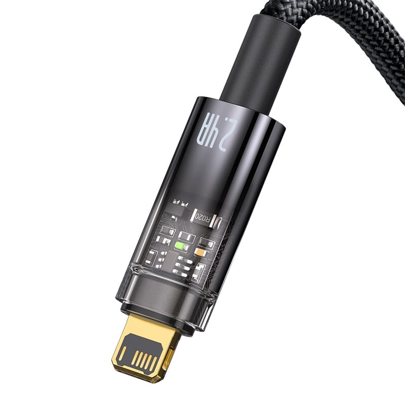 Cáp Sạc Tự Ngắt Baseus 2.4A USB to Lightning Power Off Bảo Vệ Pin Cáp Sạc Tự Ngắt Baseus 2.4A USB to Lightning Power Off Bảo Vệ Pin - Ảnh 15