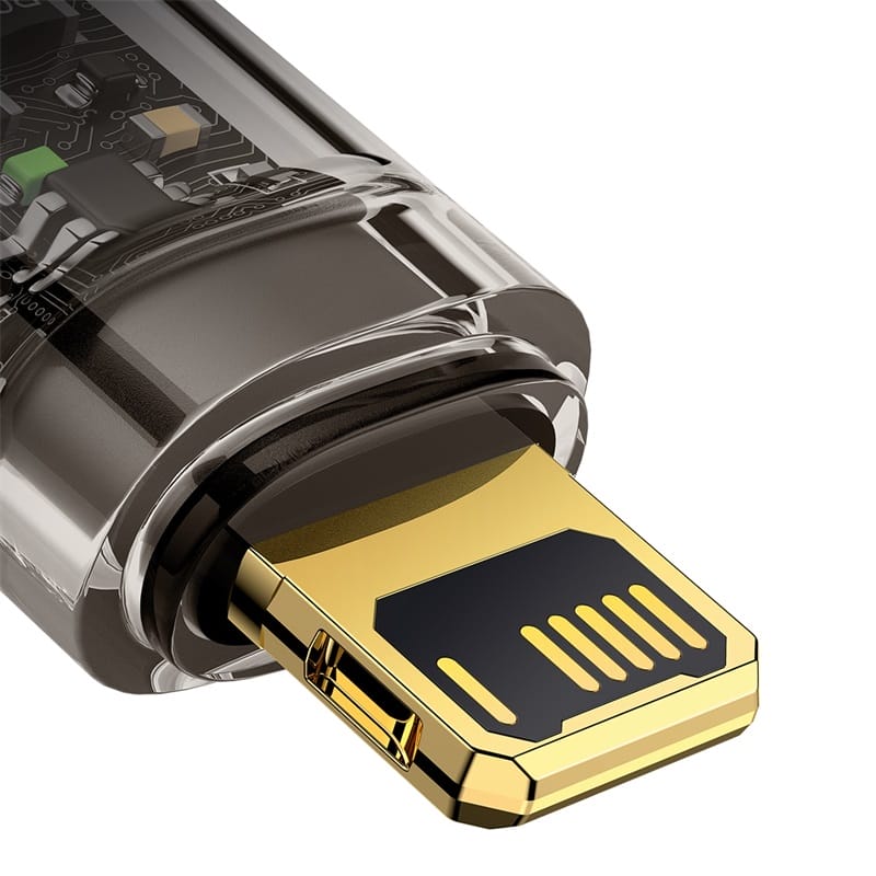 Cáp Sạc Tự Ngắt Baseus 2.4A USB to Lightning Power Off Bảo Vệ Pin Cáp Sạc Tự Ngắt Baseus 2.4A USB to Lightning Power Off Bảo Vệ Pin - Ảnh 12