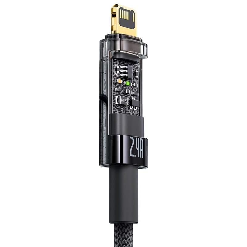 Cáp Sạc Tự Ngắt Baseus 2.4A USB to Lightning Power Off Bảo Vệ Pin Cáp Sạc Tự Ngắt Baseus 2.4A USB to Lightning Power Off Bảo Vệ Pin - Ảnh 11