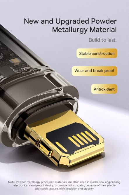 Cáp Sạc Tự Ngắt Baseus 2.4A USB to Lightning Auto Power Off Bảo Vệ Pin