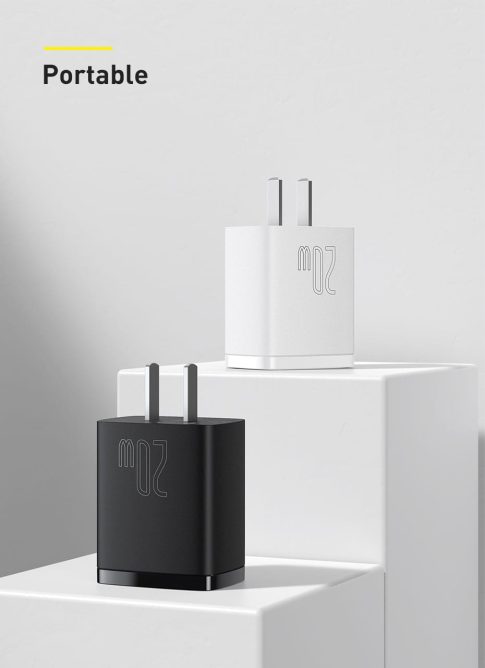 Củ Sạc Nhanh 20w Baseus Chính Hãng Cổng USB + Type C Tích Hợp PD/QC 3.0 Cho Điện Thoại