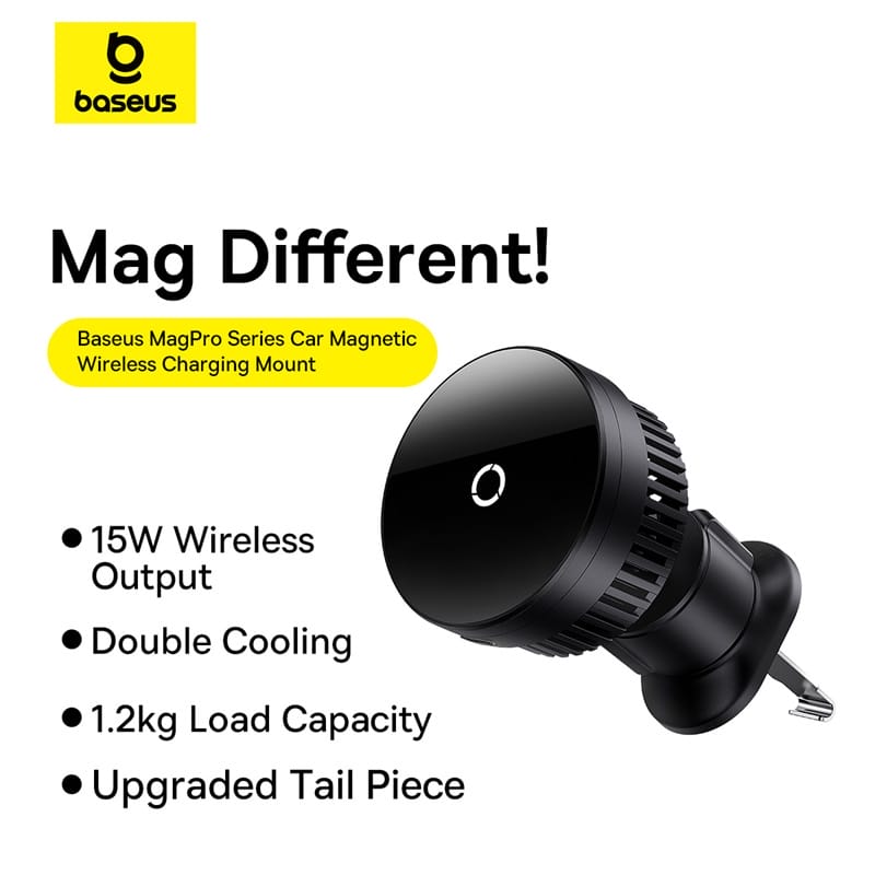 Alternative view of Đế Sạc Không Dây 15w Trên Xe Ô Tô Baseus Magpro Series Car Magnetic