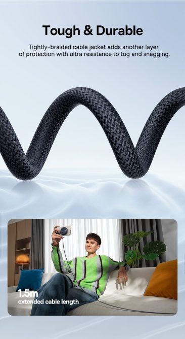 Đế Sạc Nhanh Không Dây 15w Baseus Simple Mini4 QI2 Hít Nam Châm Mạnh Mẽ