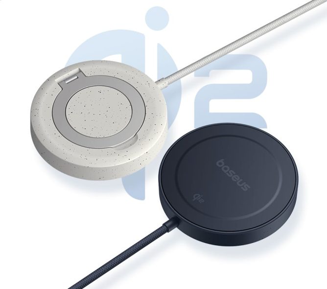Đế Sạc Nhanh Không Dây 15w Baseus Simple Mini4 QI2 Hít Nam Châm Mạnh Mẽ
