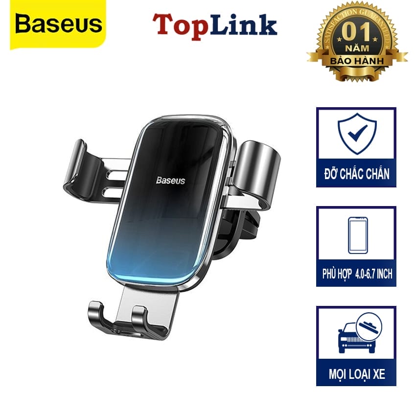 Giá Đỡ Kẹp Điện Thoại Ô Tô Xe Hơi BASEUS SUYL-LG Kẹp Cửa Gió