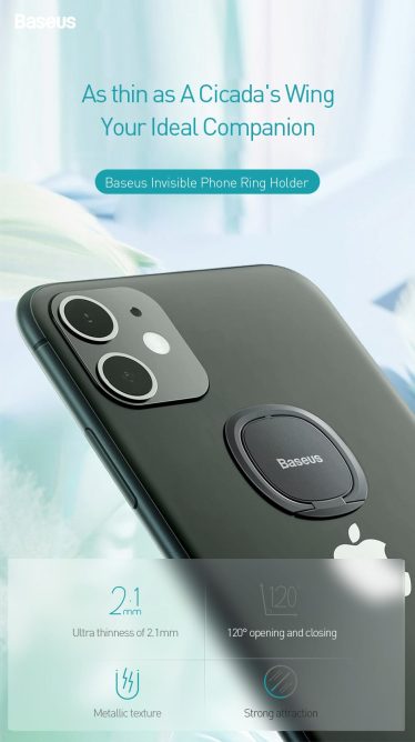 Giá Đỡ Nhẫn Móc Ngón Tay BASEUS Xoay 360 Độ Dành Cho Tất Cả Các Mẫu Điện Thoại Di Động