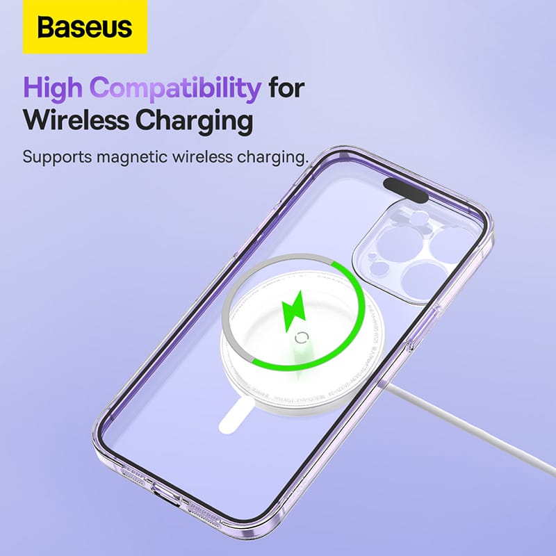 Ốp Điện Thoại Iphone Baseus Từ Tính Magsafe Cao Cấp Mỏng Trong Suốt Ốp Điện Thoại Iphone Baseus Từ Tính Magsafe Cao Cấp Mỏng Trong Suốt - Ảnh 6
