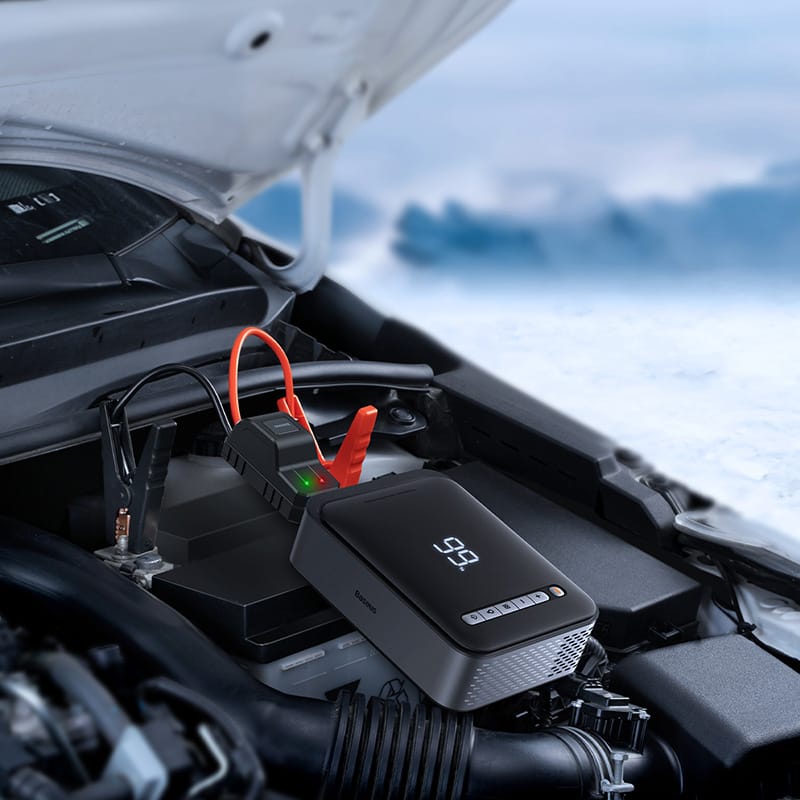 Bơm Lốp Kiêm Kích Nổ Xe Hơi Baseus CH003 Super Energy 2 IN 1 Bơm Lốp Kiêm Kích Nổ Xe Hơi Baseus CH003 Super Energy 2 IN 1 - Ảnh 11
