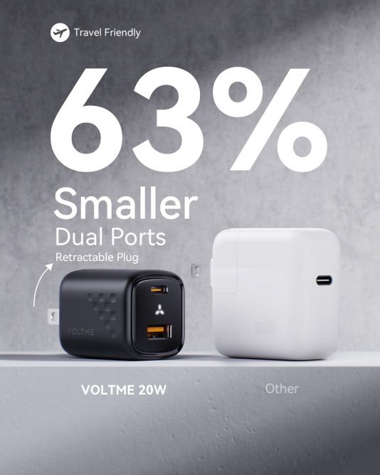 Mọi thông tin về Củ Sạc Nhanh 20W VOLTME PD 3.0 U+C An Toàn Tuyệt Đối Thiết Kế Chân Gập Gọn Nhẹ Du Lịch